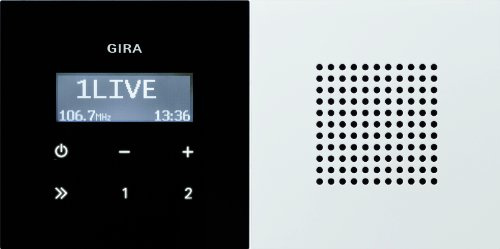 Encastré Zone Radio RDS Blanc pur