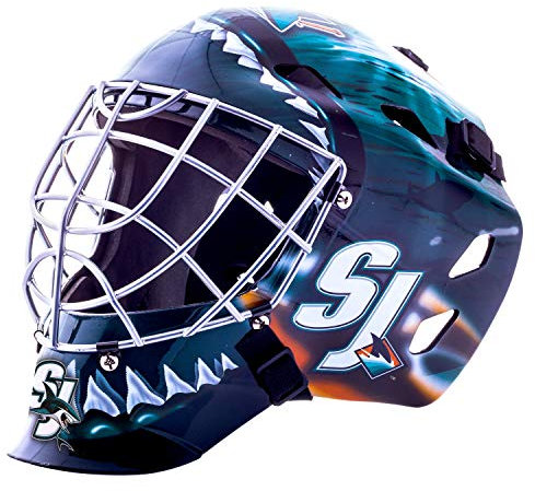 Franklin Sports GFM 1500 NHL San Jose Sharks Goalie Face Mask