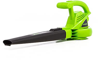 Greenworks Soplador eléctrico de Hojas 24012 de 7 amperios
