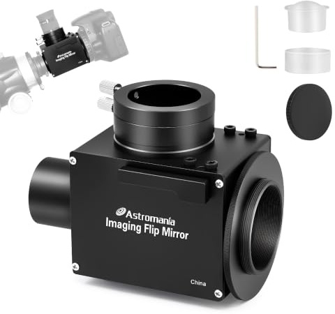 Astromania Flip Miroir pour Une Mise au Point précise - Astrophotographie 3,2 cm - Télescope pour Astronomes et Photographes Astro Expérimentés ou en Apprentissage