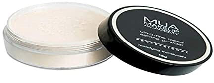 MUA Make Up Academy Professional Loose Setting Powder Banana Green Translucent (mattierend transluzent)