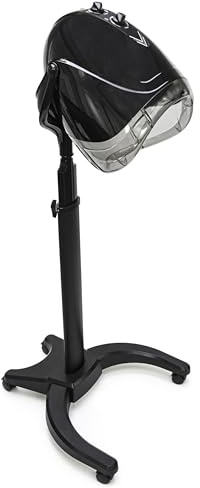 Elitzia Hair Hood Dryer Hair Salon Hair Care Hooded Dry for Hair Salon Equipment Beauty Spa Home ET1943 (U Shape Support, Black)