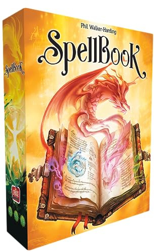 Space Cowboys | Spellbook | Strategy Board Game | Ages 10+ | 2-4 Players | 30-45 Minutes Playing Time(ASMSCSPEL01EN)