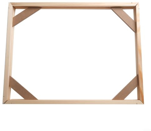Barras tensoras de lienzo con marco de madera, marcos de bricolaje para lienzos de pintar por números, kit de marco de bricolaje (20 x 30 cm)