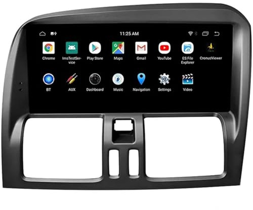 Android 10 Bilstereo Radio För Volvo XC60 2009-2017, 8.8 tums Bilradio IPS Pekskärm Trådlös CarPlay/Android Auto Bluetooth WiFi GPS AHD Backkamera(RHD,8Core(8+128GB))