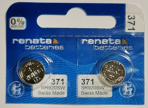 rRenata Two Batteries 371 SR920SW