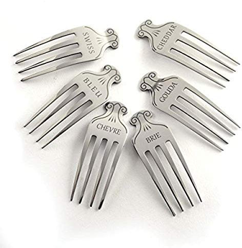 Norpro Stainless Steel Cheese Markers, Set of 6 NOR-334