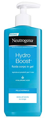 Neutrogena Hydro Boost, Crema Gel Idratante Corpo, con Acido Ialuronico, 400 ml