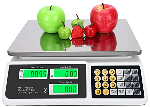 Kommersiell digital personvåg 40 kg
