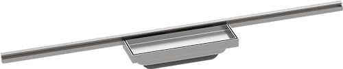hansgrohe 56220000 RainDrain minimalistisk 800 färdig uppsättning duschränna, 80 cm