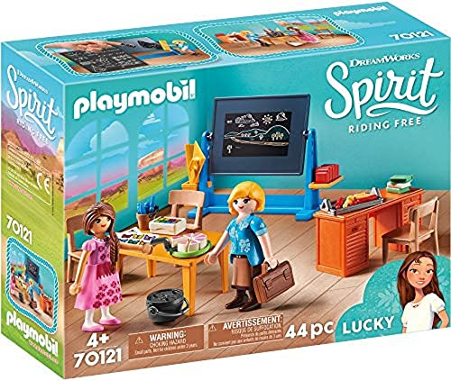 PLAYMOBIL 70121 Spirit - Riding Free Schulzimmer von Miss Flores