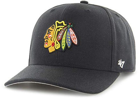 NHL Basecap Cap Chicago Blackhawks Cold Zone 47 MVP DP Schwarz