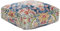Pouf mit Griff Baumwolle bunt quadratisch 50 x 50 x 20 cm orientalisch Oued