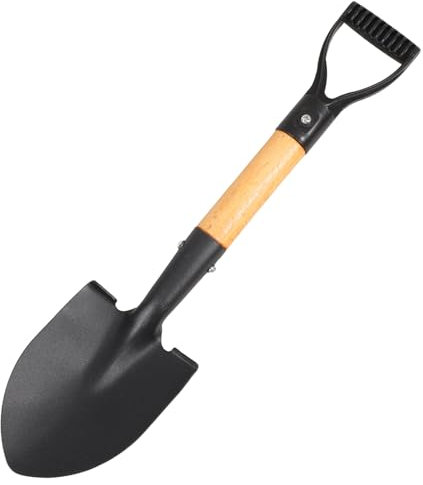 Kisangel Pala De Jardinería Multifuncional para Plantar Flores y Cortar Raíces Herramienta De Jardín Mango Ergonómico para Principiantes Limpieza y Deshierbe