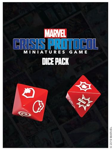 Atomic Mass Games | Marvel Crisis Protocol: Accessory: Dice Pack | Miniatures Game | Ages 10+ | 2+ Players | 45 Minutes Playing Time