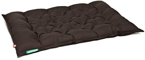 Doctor Bark Hundkudde Urban – ortopedisk hundsäng för mycket stora hundar – tvättbar upp till 95 °C – robust hundmadrass för inomhus/utomhus – tillverkad i Tyskland (XXXL – 120 x 100 cm, brun)