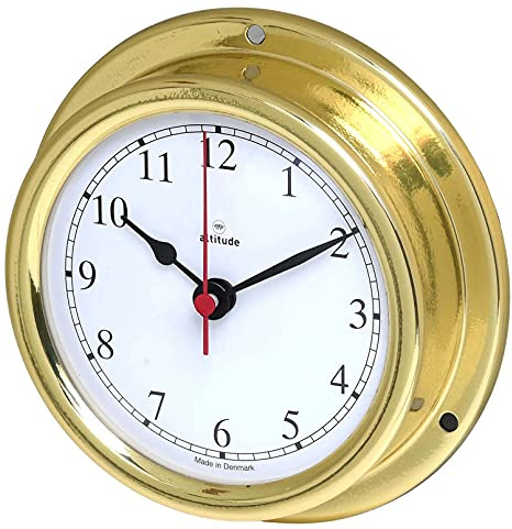 Delite 852ca Altitude orologio da nave ottone 125 mm x 40 mm