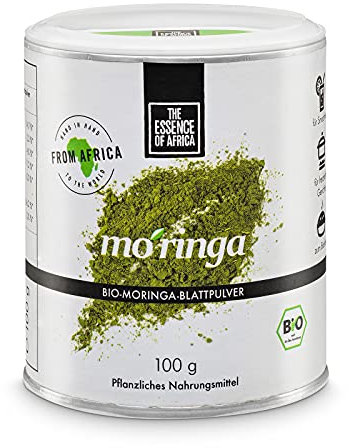 The Essence of Africa Bio Moringa Blattpulver, 100 g