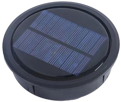 2 st 10 cm vattentäta ersättningssolpaneler – LED-solutbytesenhet för solpaneler för , automatiskt på/av, högeffektiv LED för , trädgård, uteplats, lykta
