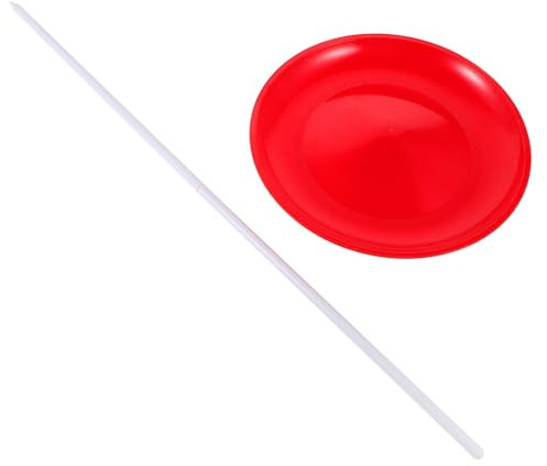 Yardwe Piatti Piatto Rotante Bastoncini in Plastica Accessori Per Spettacoli Circensi e Intrattenimento Per Ragazzo Ragazza Ragazza e Adulti