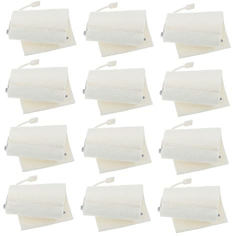 SHERCHPRY Algodón Aislante Cabello Rulos Cabello De Mediano Espirales De Algodón Para Rizadores Varillas Para Permanente Para Envolver El Antes De Tintes