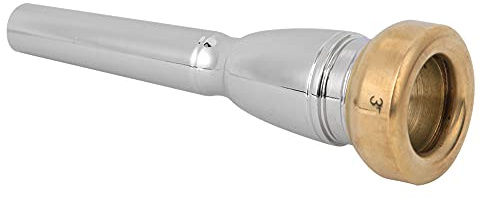 Keenso Trumpet en Laiton Professionnel Set 2B 2B 2C 3B 3C, Construction Premium, Tailles Polyvalentes avec Bouche Intérieure en or, Solution de Stockage Pratique pour la Trompette