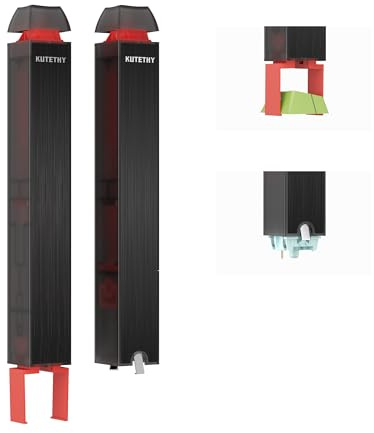 kutethy Extractor de teclas para teclado mecánico, herramienta de bricolaje para quitar y reemplazar fácilmente interruptores y teclas de teclado para juegos (negro)