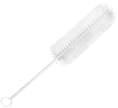Fafeicy Kit de Nettoyage D'instruments en Acier Inoxydable 304 et Nylon, avec Valve de 62 Pouces, Embout de Brosse pour Trompette, Trombone, Saxophone, Clarinette (Ensemble 3 pièces)