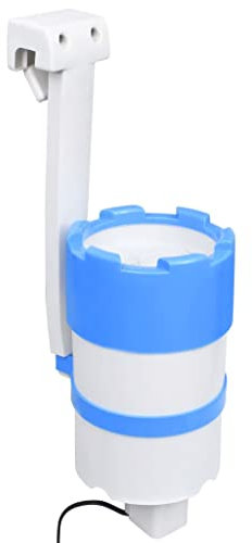 vidaXL Pool Einhängeskimmer Pumpe mit Adapter Poolskimmer Oberflächenskimmer Oberflächensauger Skimmer für Pool Aufstellpools 16cm Kunststoff 1700L/h 2,8L