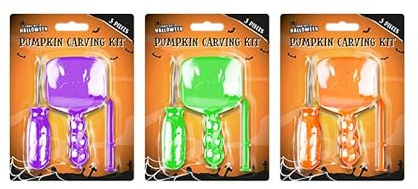Gem Imports Halloween Adults Pumpkin Carving Kit
