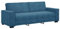vidaXL 3-Sitzer-Sofa Blau 180 cm Samt, Sofa, Sofa 3-Sitzer, Sofa Samt, Couch, Dreisitzer-Sofa, 3-Sitzer-Sofa Samt, Dreisitzer-Sofa Samt, Fernsehsessel