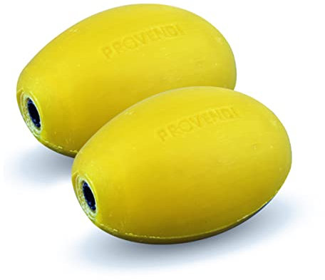 Provendi Savon Jaune Rotatif (Lot de 2) - Recharge à écrou. (Porte Savon Non Inclus)