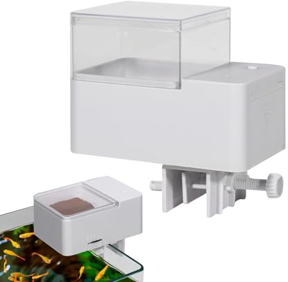 Vhjlfig automatisk automat för fiskmatare – smart timer semester fiskmatare | Trädgårdsdamm tillbehör för sötvatten saltvatten betta reptil hamster
