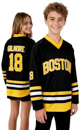 cridpop Youth 18 Happy Gilmore ice Hockey Jersey for Boys/Girls Adam Sanders XL