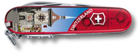 Victorinox Schweizer Taschenmesser, Climber, Multitool, Swiss Army Knife, 14 Funktionen, Klinge, Korkenzieher, Bern