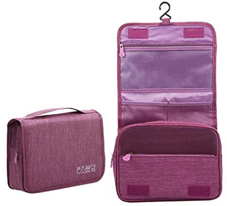 Bansga Kulturtasche Zum Aufhängen Kulturbeutel Kosmetiktasche Waschtasche für Kinder Frauen Mädchen Damen