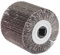 sourcing map 120mmx100mm Flap Wheel Abrasive Cloth Wire Drawing Polishing Sanding Wheel 60 Grit for Stainless Steel Metal Wood