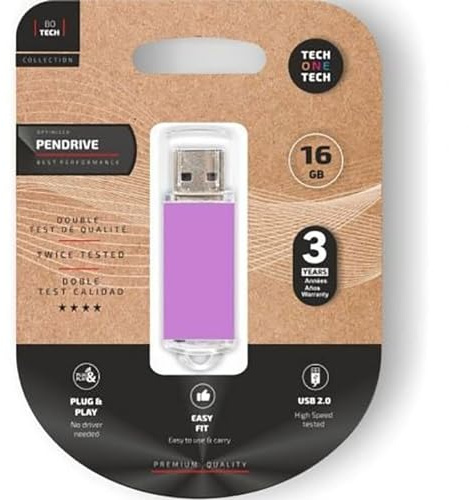 Memoria USB Tech One Tech Basic 16 GB