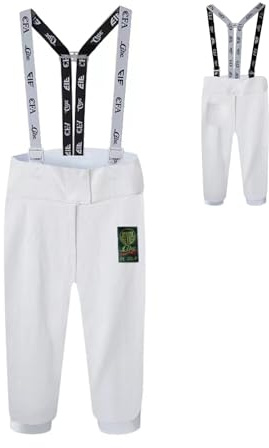 WRYSQBHJYB 800N Adult Children's Fencing Pants, Ice Silk Fencing Suit, Foil, Epee, Saber Protective Clothing, Right Hand(30#)
