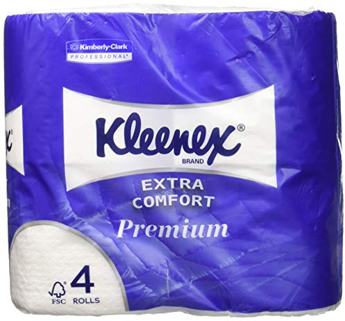 Kimberly Clark 8484 rouleaux de papier toilette kleenex, petits rouleaux, 160 sc, blanc