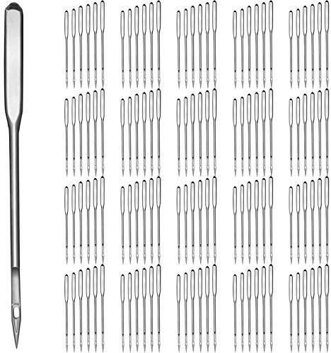 120 Stücke Nähmaschinen Nadeln Universal Regulär Punkt Verschiedene Größen 9 11 12 14 16 18 Kompatibel mit Meisten Niedriger Schaft Snap-On Singer, Brother Janome Varmax