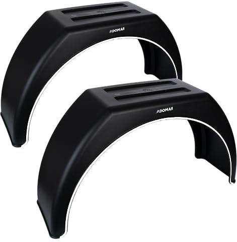 DOMAR Kotflügel Set DK3110 für 14-17 Anhänger, PP Material