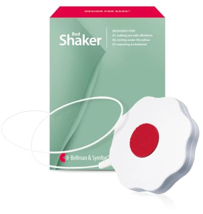 Bellman & Symfon Bed Shaker - Vibration Alert for Deaf and Hard of Hearing - Emergency Notification Aid for Seniors and Assisted Living Support - Not a Standalone Product - Bellman Accessory