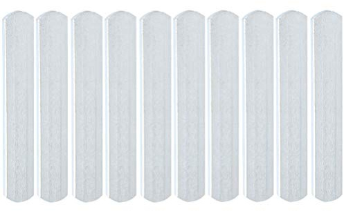 BESPORTBLE 10Pcs Stainless Steel Weighted Steel Plate Fitness Weight-Bearing Equipment for Running Jogging Strength Training Gym Workouts Exercise Plate Accessories