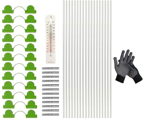 Yonuaret Archi per aiuole rialzate, tunnel per piante, archi a tunnel rialzati, serra, arco rimovibile, per aiuole rialzate, pneumatici da giardino, tunnel per serra