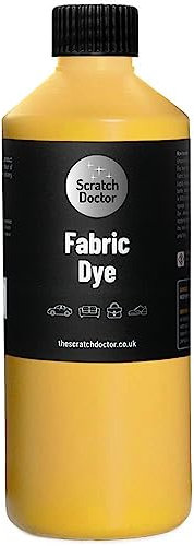 Yellow Fabric Dye | Permanent Fabric Paint for Upholstery, Furniture, Sofas, Clothes, Canvas