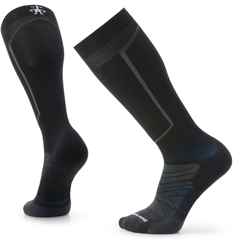Smartwool Men's Ski Targeted Cushion Over The Calf Socks - Black - XX-Large