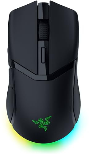 Razer Cobra HyperSpeed Wireless Gaming Mouse: 9 Customizable Controls - RGB Lighting - Optical Scroll Wheel - Optical Switches Gen-4-26K Sensor - 2.4GHz, Bluetooth and USB