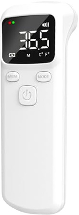Stirnthermometer,Berührungslose Sofortige Temperaturmessung,Digitales Thermometer Mit LCD Hintergrundbeleuchtung | Für Erwachsene Kinder Baby Zuhause Klinik Kindergarten