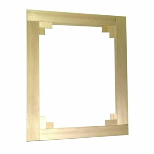 Niik Telaio Telai in Legno 40 x 50 x 1,7 cm professionale per intelaiare tele stampe quadri foto poster made in italy